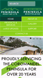 Mobile Screenshot of peninsularoofing.co.nz